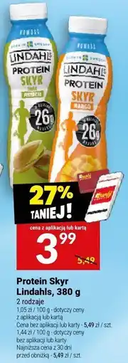 Twój Market Protein Skyr Lindahls, 380 g oferta