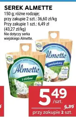 Stokrotka Serek różne rodzaje Almette oferta