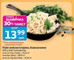Auchan Flaki wołowe krojone, blanszowane Dział Samoobsługi oferta