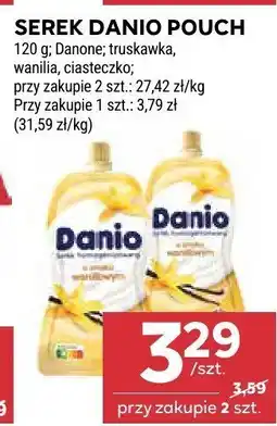Stokrotka Serek Danio Pouch truskawka Danone oferta