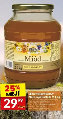 Twój Market Miód wielokwiatowy Złote Łąki Bartnik, 2,1 kg oferta