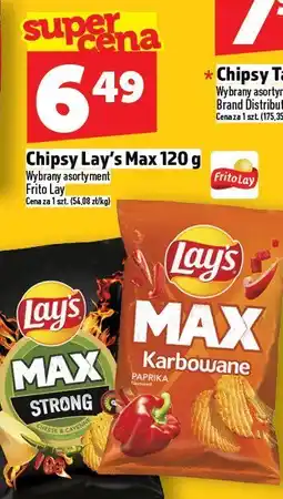 Topaz Chipsy Lay's Max 120 g oferta