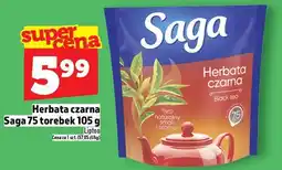 Topaz Herbata czarna Saga 75 torebek 105 g oferta