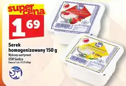 Topaz Serek homogenizowany 150 g OSM Siedlce oferta