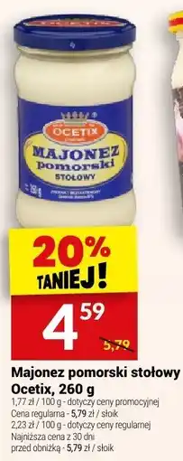 Twój Market Majonez pomorski stołowy Goetik, 260 g oferta