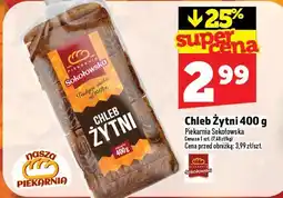 Topaz Chleb Żytni 400 g Piekarnia Sokołowska Sokołowska Piekarnia oferta