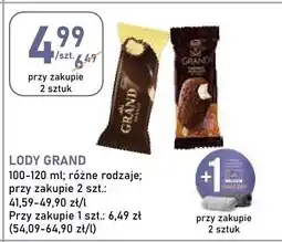 Stokrotka Lody różne rodzaje Grand oferta