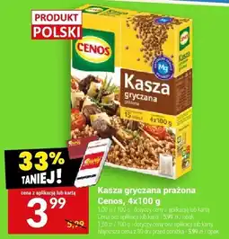 Twój Market Kasza gryczana prażona Cenos, 4x100 g oferta