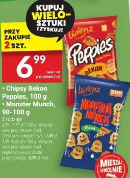 Twój Market Chipsy Monster Munch 90-100g oferta