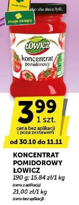 Koncentrat pomidorowy Łowicz