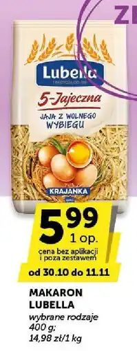 Groszek Makaron Lubella 5-Jajeczna oferta