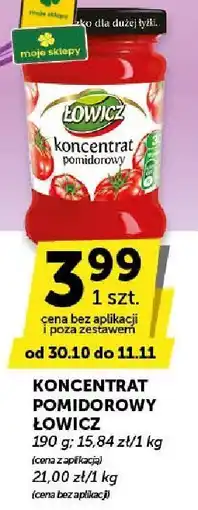 Groszek Koncentrat pomidorowy Łowicz oferta
