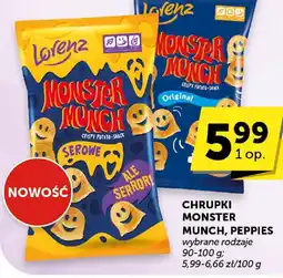 ABC Chrupki Monster Munch, Peppies wybrane rodzaje Lorenz oferta