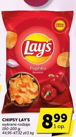 Euro Sklep Chipsy Lay's wybrane rodzaje oferta