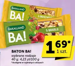 Groszek Baton BA! wybrane rodzaje Bakalland oferta