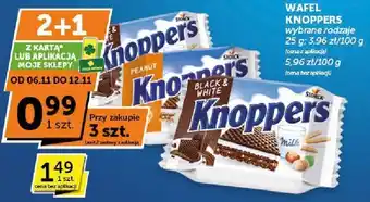 Wafel Knoppers wybrane rodzaje