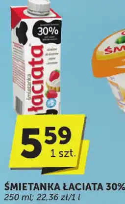 Euro Sklep Śmietanka Łaciata 30% 250 ml Łaciate oferta