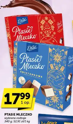 Groszek Czekolada Ptasie Mleczko wybrane rodzaje E. Wedel oferta