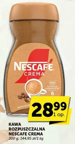 Groszek Kawa rozpuszczalna Nescafe Crema oferta