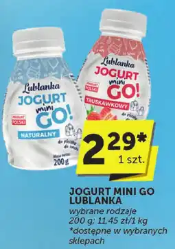 Euro Sklep Jogurt Mini Go Lublanka wybrane rodzaje 200 g oferta