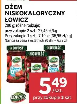 Stokrotka Dżem niskokaloryczny 200 g różne rodzaje Łowicz oferta