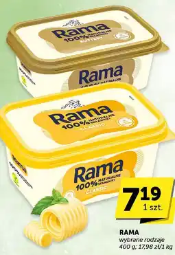 Groszek Margaryna Rama 100% roślinne składniki oferta