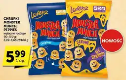 Groszek Chrupki Monster Munch, Munchies, Peppies wybrane rodzaje Lorenz oferta