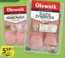 Groszek Szynka żywiecka Sucha z szynki Olewnik oferta