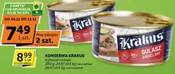 Groszek Konserwa Krakus gulasz angielski oferta