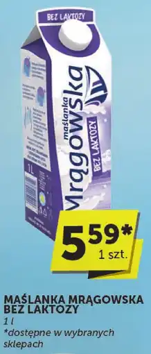 Groszek Maślanka Mrągowska bez laktozy 1 l oferta