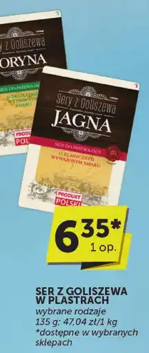 Groszek Ser z Goliszewa w plastrach wybrane rodzaje Groszek oferta