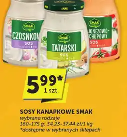 Euro Sklep Sosy kanapkowe Smak wybrane rodzaje 160-175 g oferta