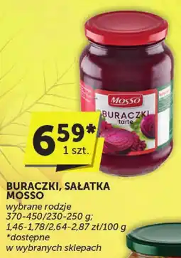 Euro Sklep Buraczki, sałatka Mosso wybrane rodzaje 370-450/230-250 g oferta