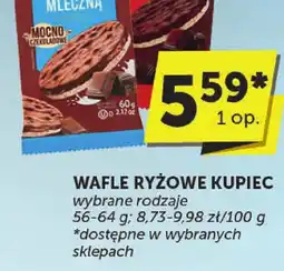 ABC Wafle ryżowe Kupiec wybrane rodzaje oferta