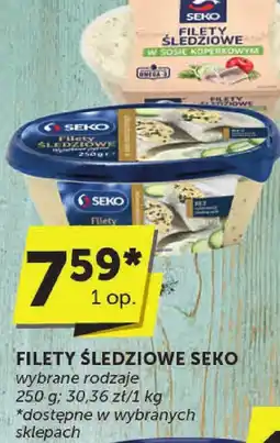 Groszek Filety śledziowe Seko oferta