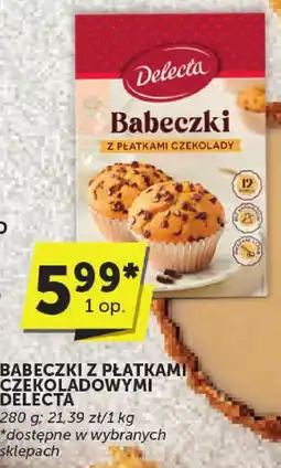 Euro Sklep Babeczki z płatkami czekoladowymi Delecta oferta