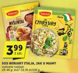 Groszek Sos Winiary Italia, Jak u Mamy wybrane rodzaje 29-46 g oferta