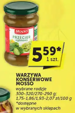 Groszek Warzywa konserwowe Mosso wybrane rodzaje 300-320/270-290 g oferta