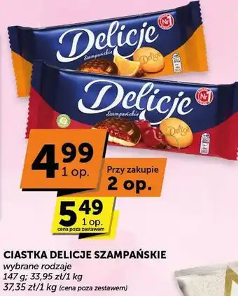 Euro Sklep Ciastka Delicje szampańskie oferta