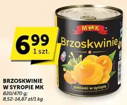Euro Sklep Brzoskwinie w syropie MK oferta