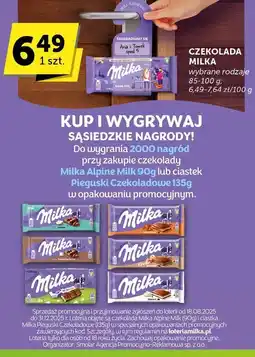 Groszek Czekolada Milka oferta