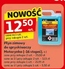 Auchan Płyn do spryskiwaczy zimowy -16 c Motorynka Car Care oferta