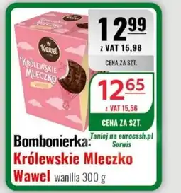 Eurocash Bombonierka: Królewskie Mleczko Wawel wanilia oferta