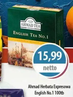 DUO-TES Ahmad Herbata Expresowa English No.1 oferta