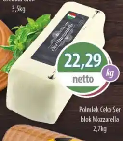 DUO-TES Polmlek Ceko Ser blok Mozzarella oferta