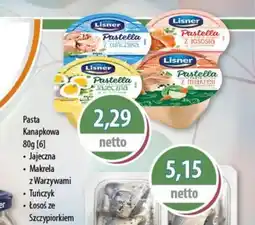 DUO-TES Pasta Kanapkowa Lisner oferta