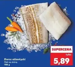 Kaufland Dorsz atlantycki filet ze skórą oferta