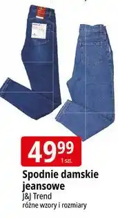 E.Leclerc Spodnie damskie jeans J&J oferta