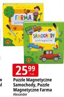 E.Leclerc Puzzle magnetyczne farma 24 el. Alexander oferta