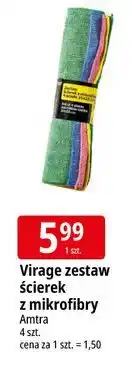 E.Leclerc Zestaw ściereczek z mikrofibry Virage oferta